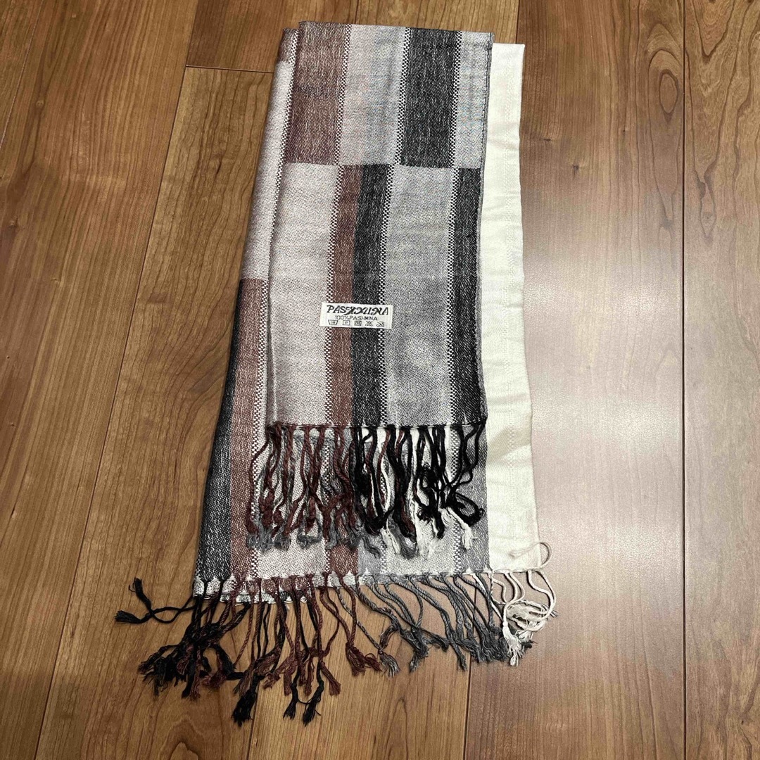 ストール パシュミナ 100パーセントの通販 by ぼんちゃん's shop｜ラクマ