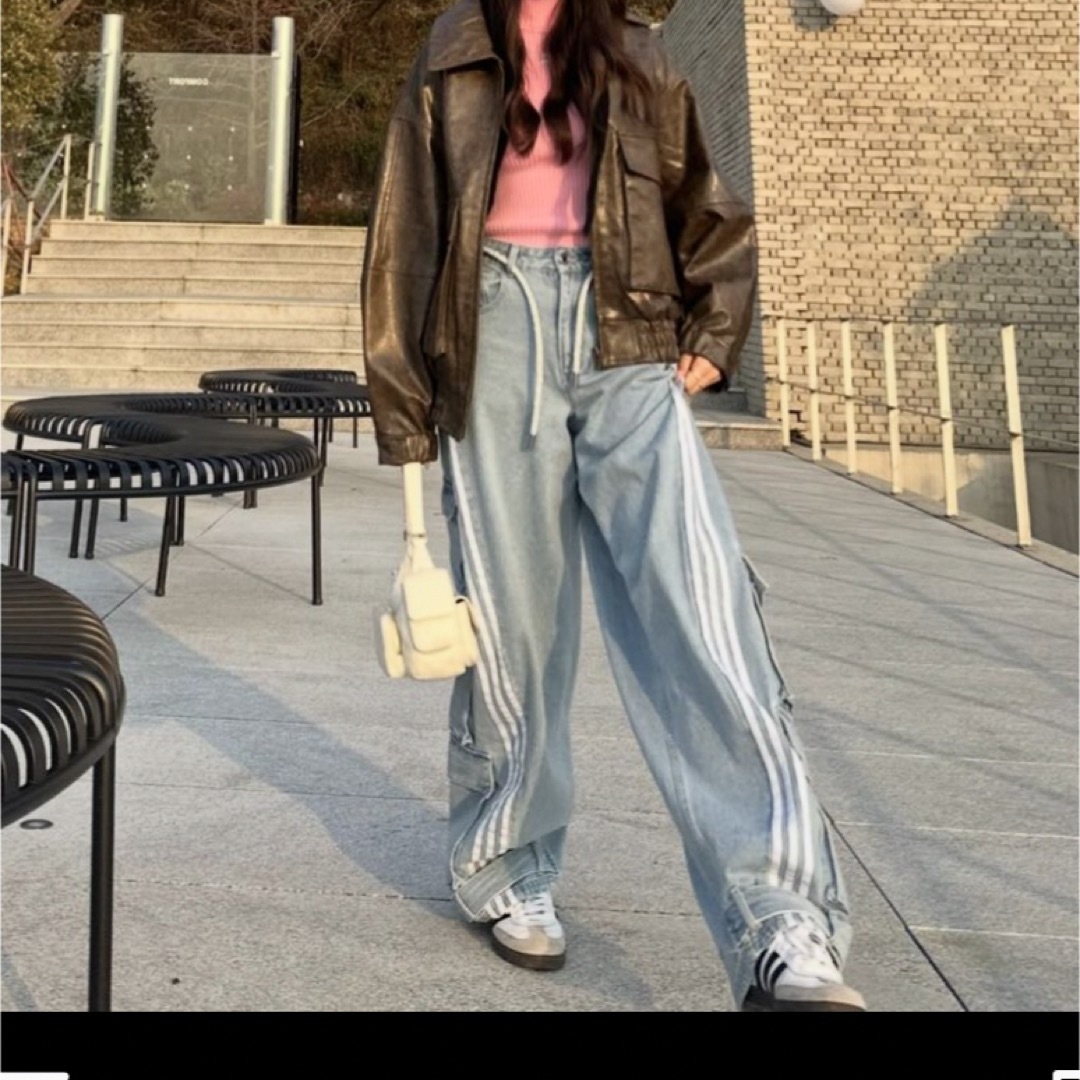 Originals（adidas） - adidas デニムカーゴパンツ 中町綾の通販 by