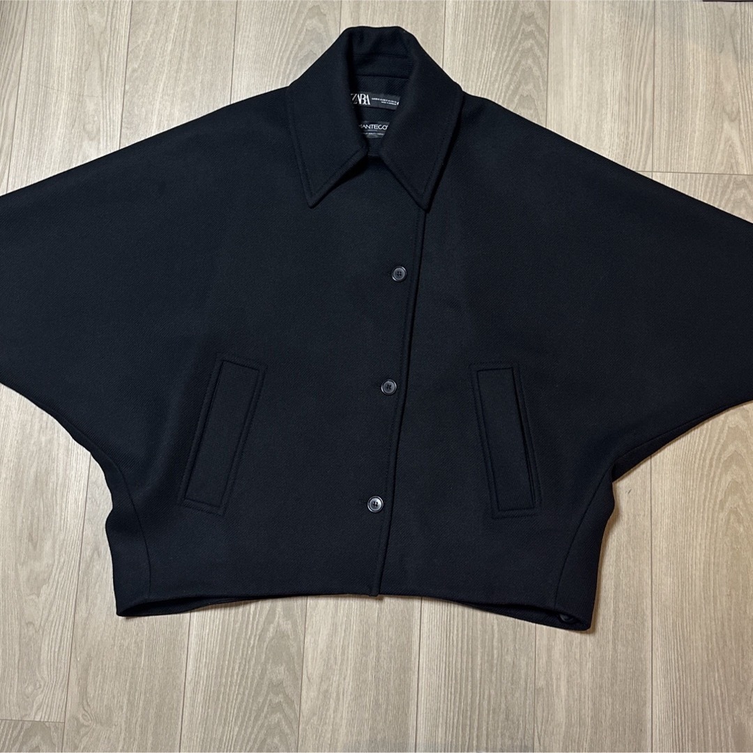 ZARA - ZARA zw collection クロップド MONTTECO ウールコートの通販