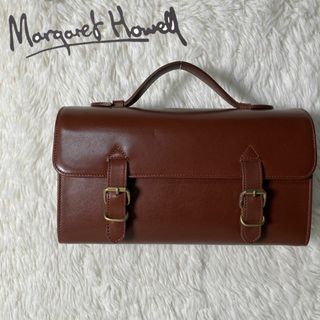 MARGARET HOWELL - 美品 マーガレットハウエル レザー 本革 樽型