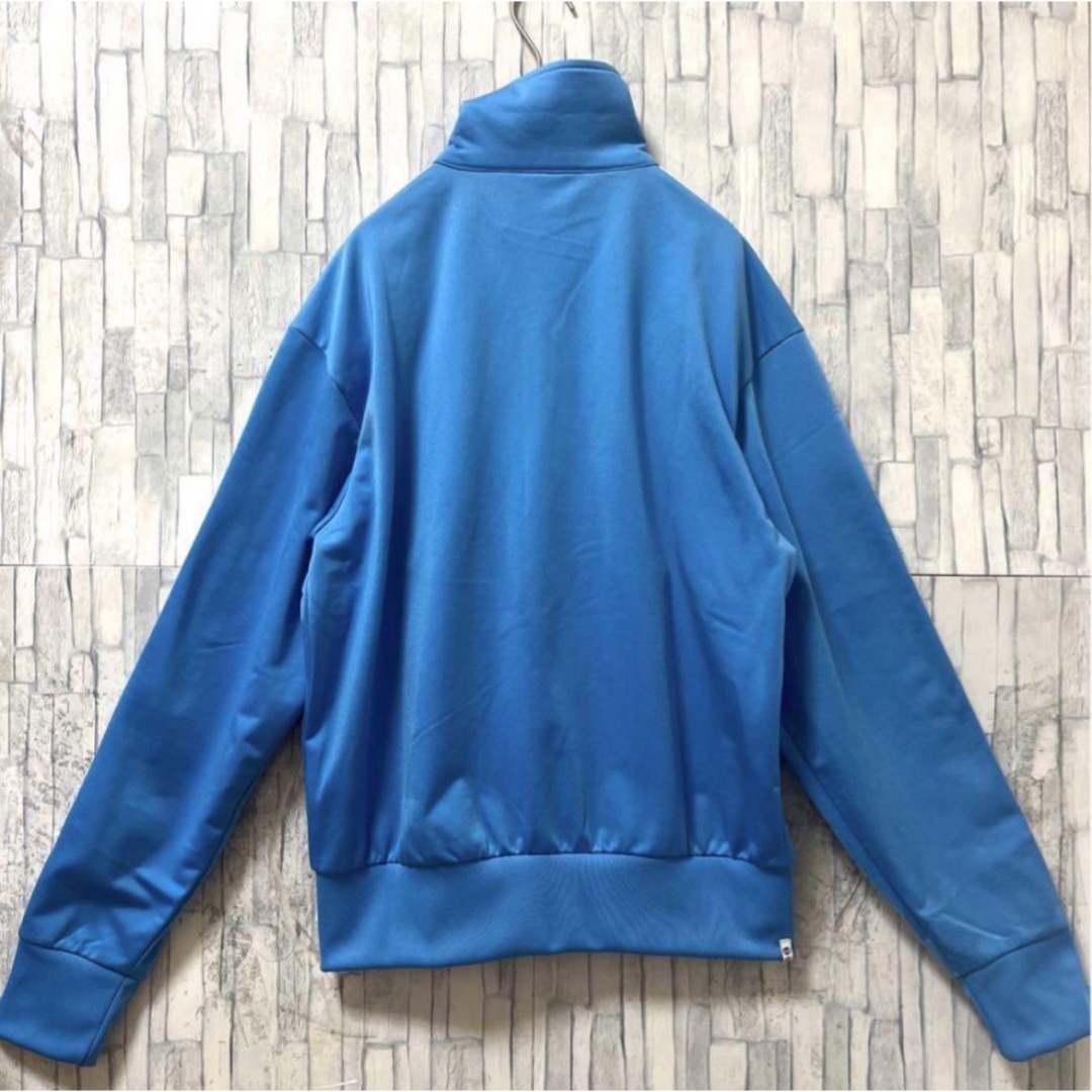 adidas - アディダス ジャージ 上 トラックジャケット ブルー S 刺繍