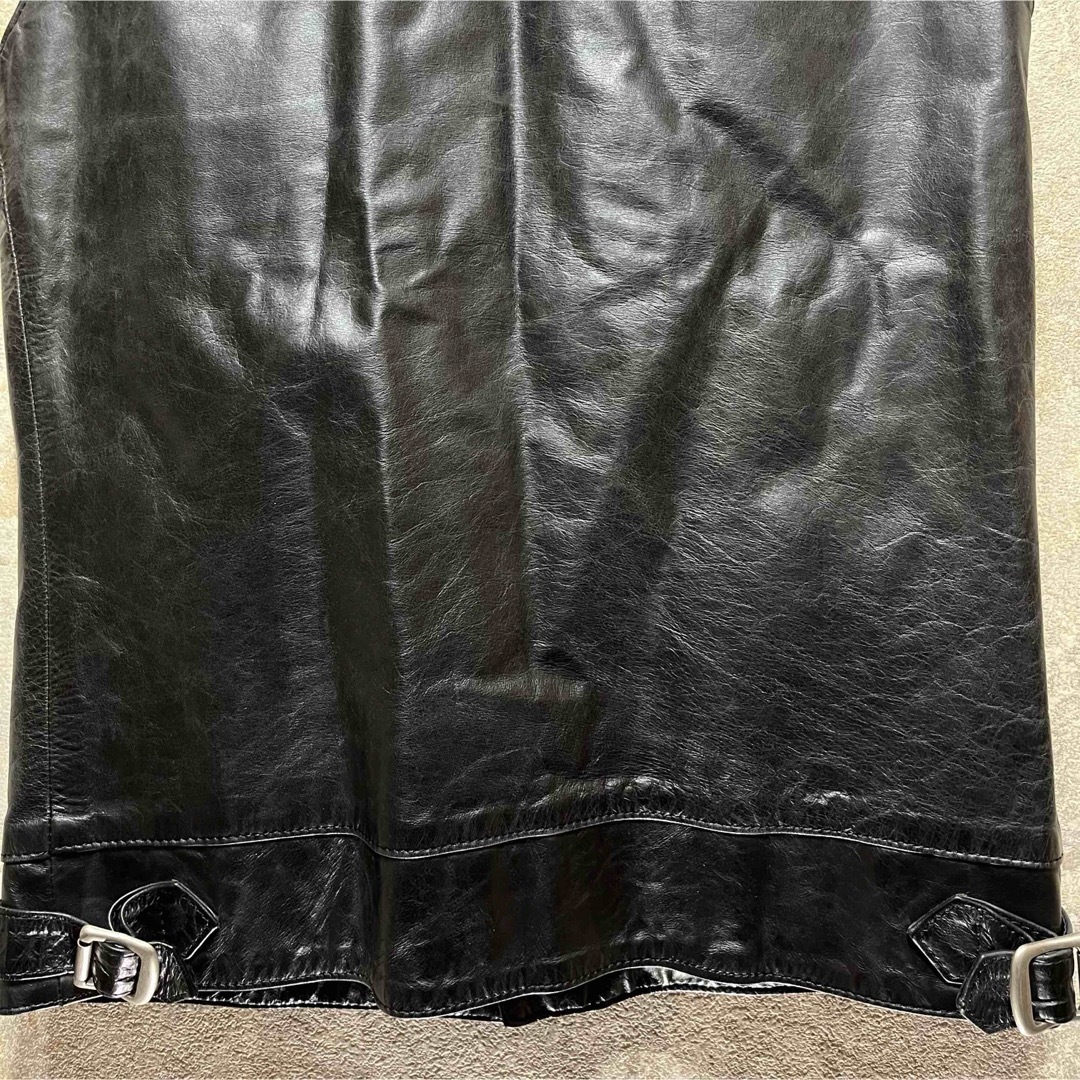 Pledge - Pledge プレッジ レザーベスト ライダースベストの通販 by