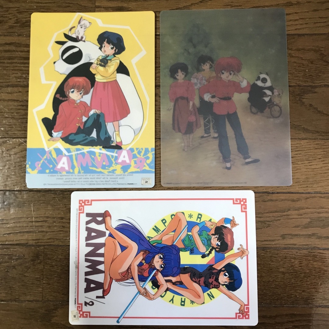 らんま1/2の下敷き3枚の通販 by ペンギンハウス｜ラクマ