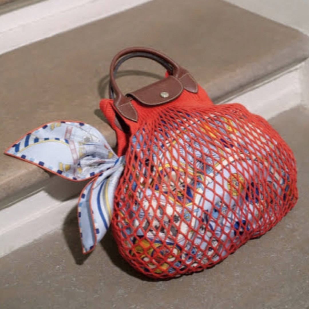 LONGCHAMP - 最終価格✨新品 ロンシャン 編み バッグ 開封のみ 証明書