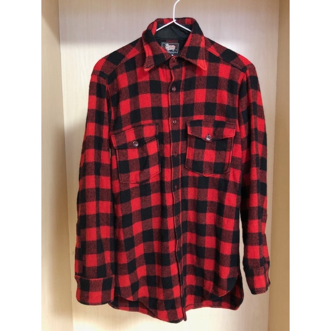 WOOLRICH - 50年代 ウールリッチ ウールシャツ バッファローチェック