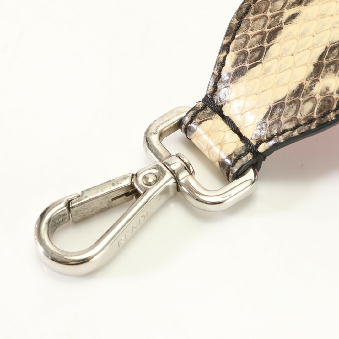 FENDI - 極美品 フェンディ リボン パイソン レザー ショルダー