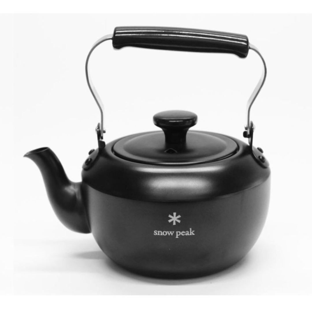 非売品】 スノーピーク 急須クラシック マットブラック 直火対応の通販