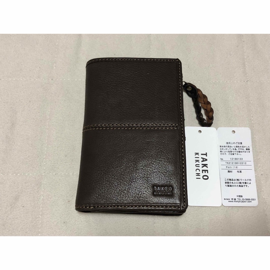 TAKEO KIKUCHI - 96新品TAKEO KIKUCHIタケオキクチ本革グラスゴー財布