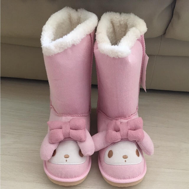 サンリオ - 新品 マイメロ ムートンブーツの通販 by ミルク's shop