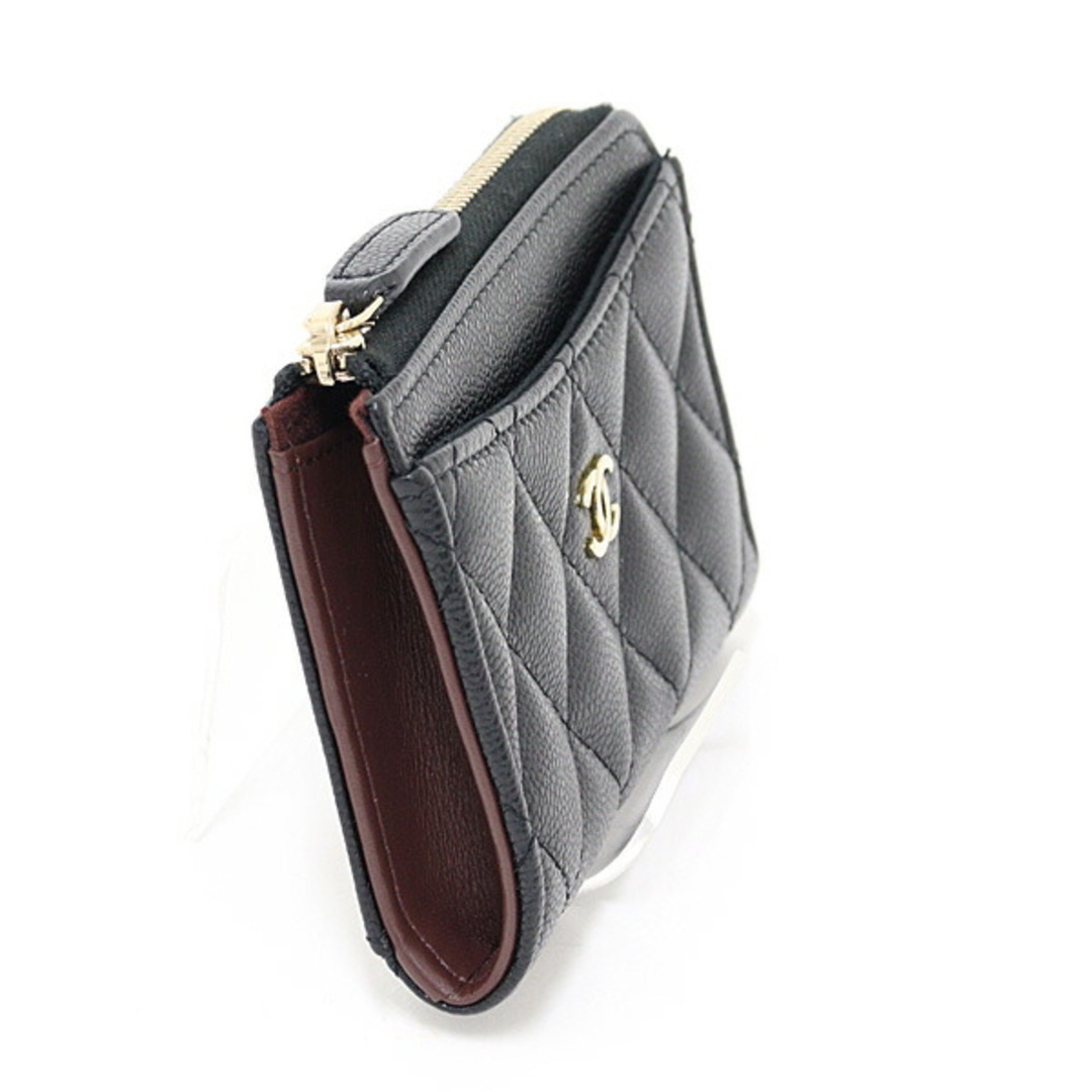CHANEL - シャネル クラシック ジップ カードケース キャビアスキン