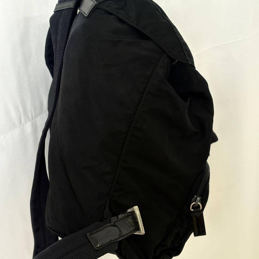 極美品 定番PRADA VELAナイロン リュックサック白タグあり
