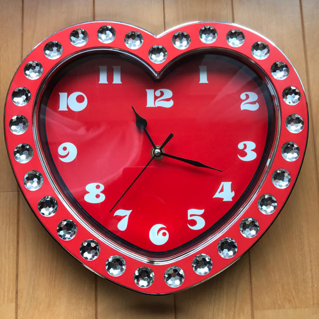 ハート掛け時計の通販 by miffy shop｜ラクマ