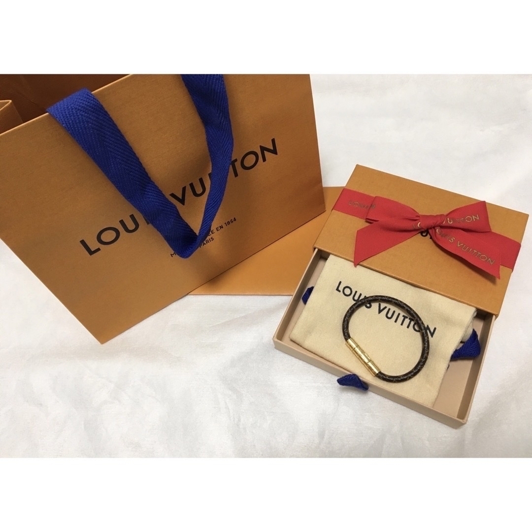 LOUIS VUITTON - LOUIS VUITTON コンフィデンシャル ブレスレット ルイ