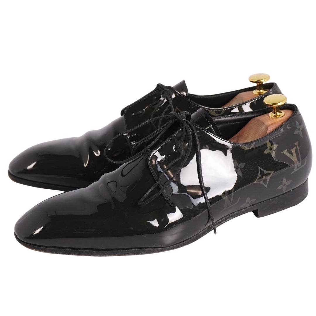 LOUIS VUITTON - 美品 ルイヴィトン LOUIS VUITTON レザーシューズ LV