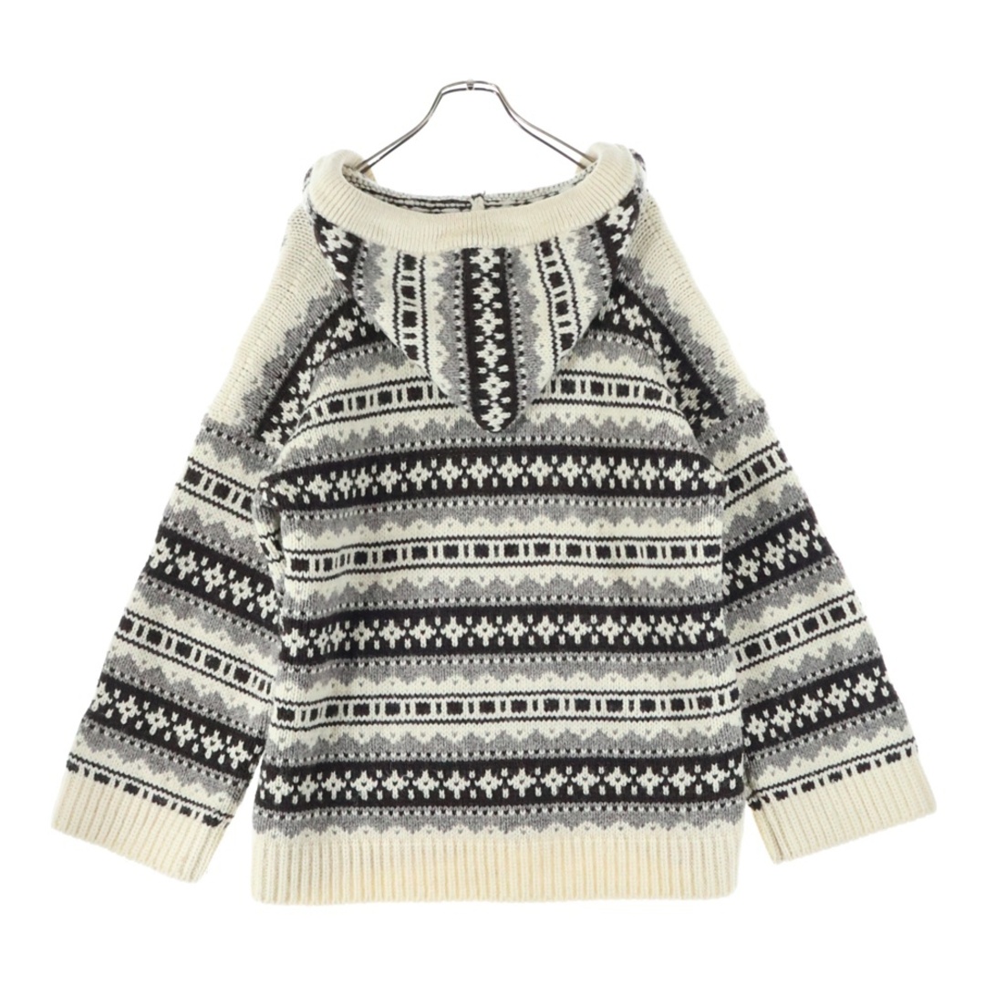 CELINE - CELINE セリーヌ 21AW Nordic Knit Hoodie ノルディック