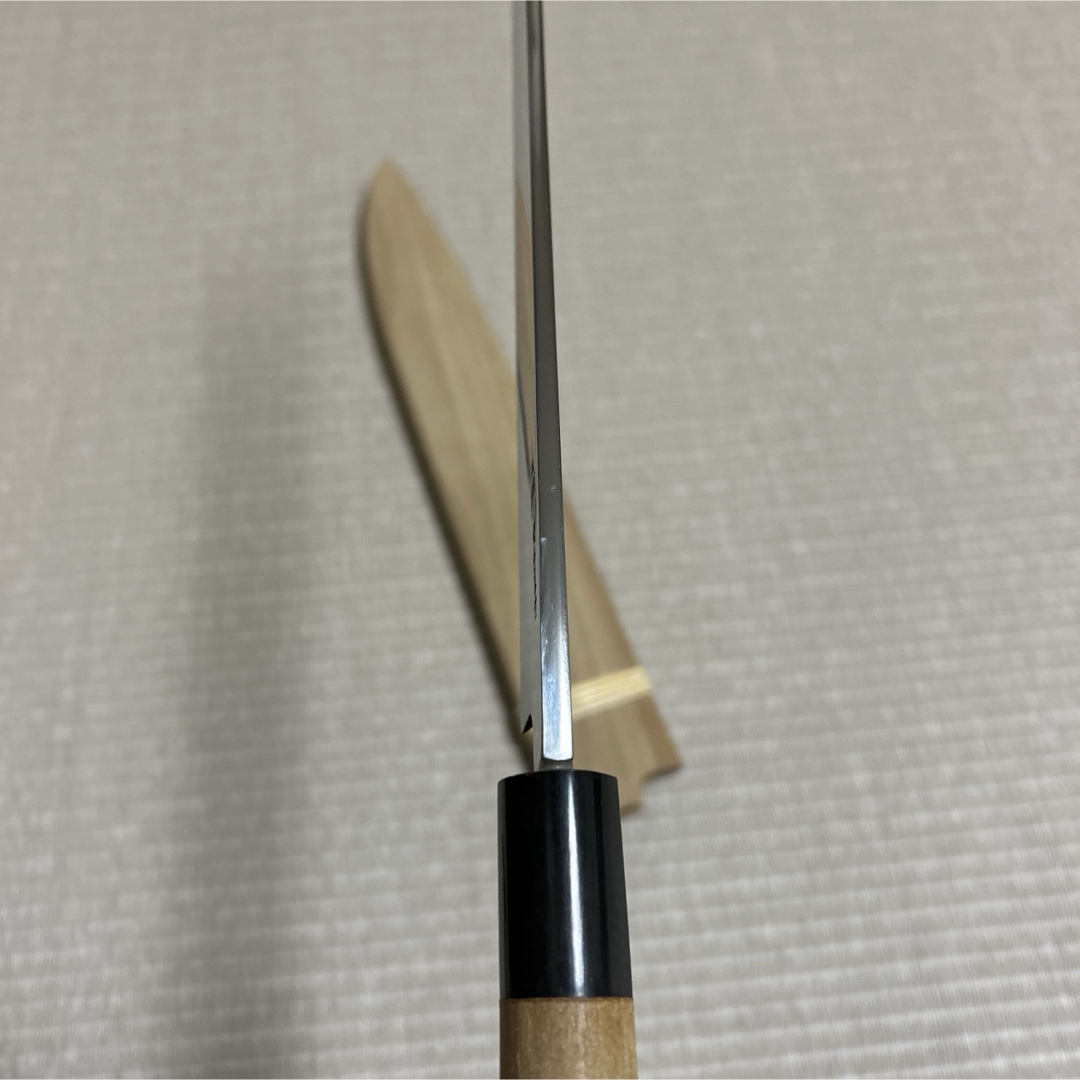 ほぼ未使用に近い 柳刃 包丁 和包丁 尚台正吉 白鋼 刺身