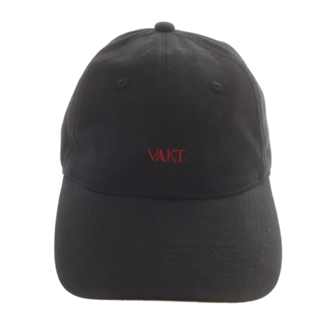 other - バクト VAKT. CAP I ロゴ刺繍 キャップ 帽子 ブラック /YO27の