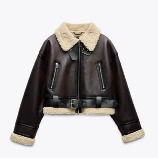 ZARA - ダブルフェイスジャケット ZARAの通販 by スター｜ザラならラクマ