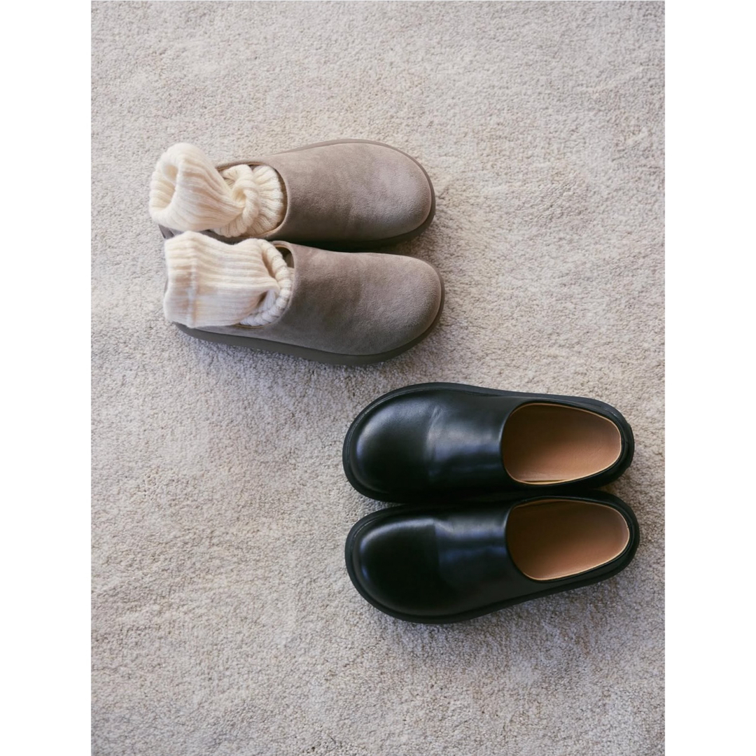 エコレザー イージーローファー ブラック 39(24.5)