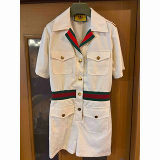 GUCCI（ストライプ ・ ひざ丈ワンピース）のフリマアイテム一覧