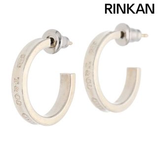 Tiffany & Co. - ティファニー 1837 ナロー シルバーフープピアス