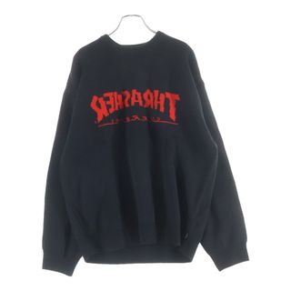 Supreme - supreme Chenille Logo Sweater Olive XLの通販 by