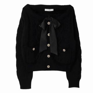 Her lip to - Herlipto☆Ruffle Pleated Knit Cardigan 新品の通販 by