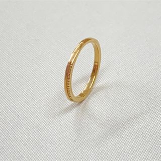 ete - 【ete】k10PG クレールカットリング(ピンキーリング)の通販 by