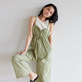 SeaRoomlynn - searoomlynn Wool likeオーバーオール ヘザーベージュ M