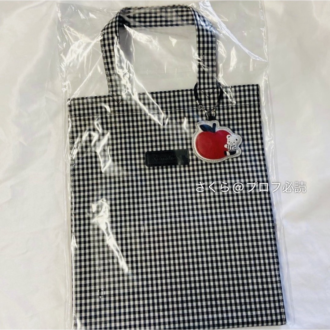 familiar - 新品未開封 ファミリア トートバッグ ギンガムチェックの
