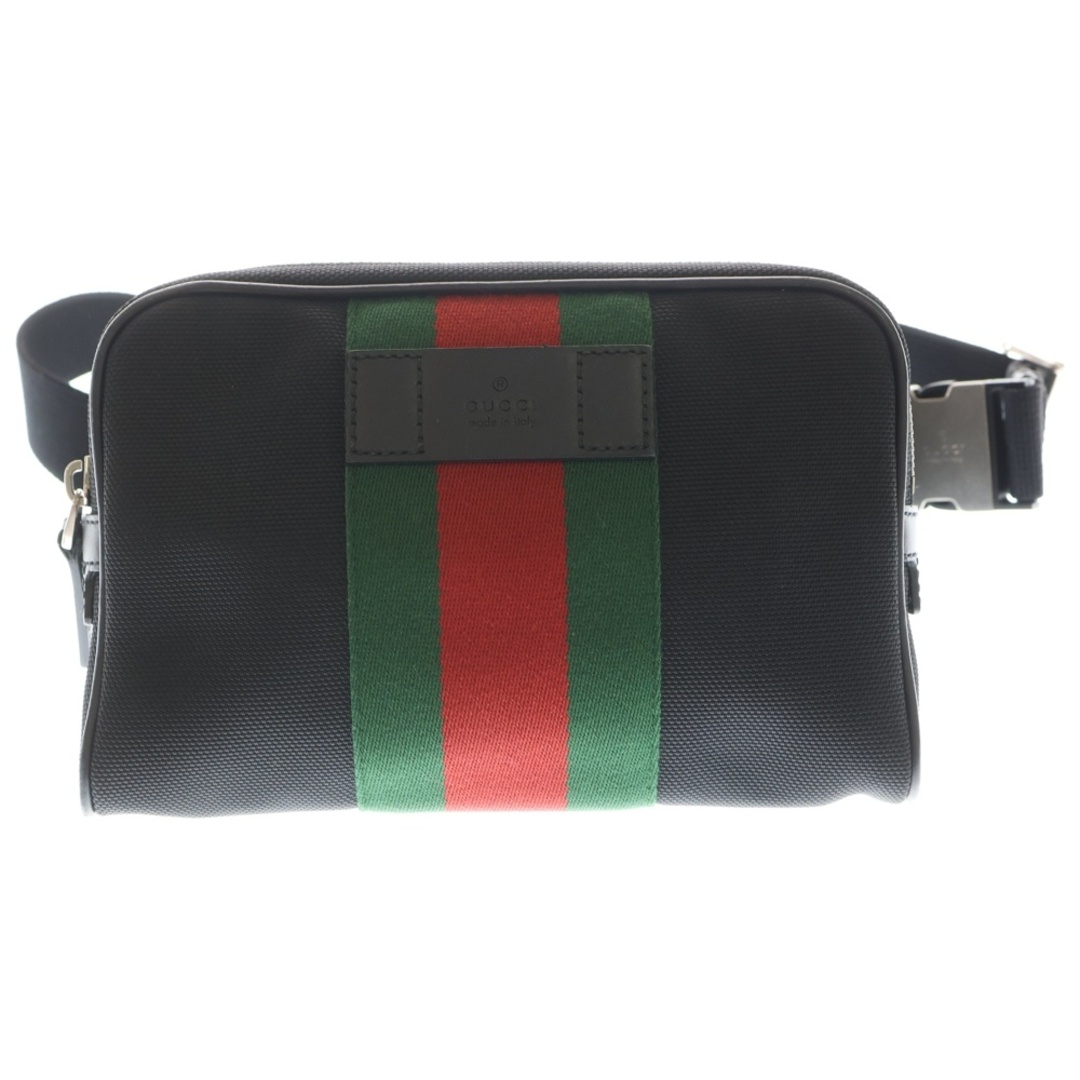GUCCI - GUCCI グッチ シェリーライン キャンバス ウエストバッグ