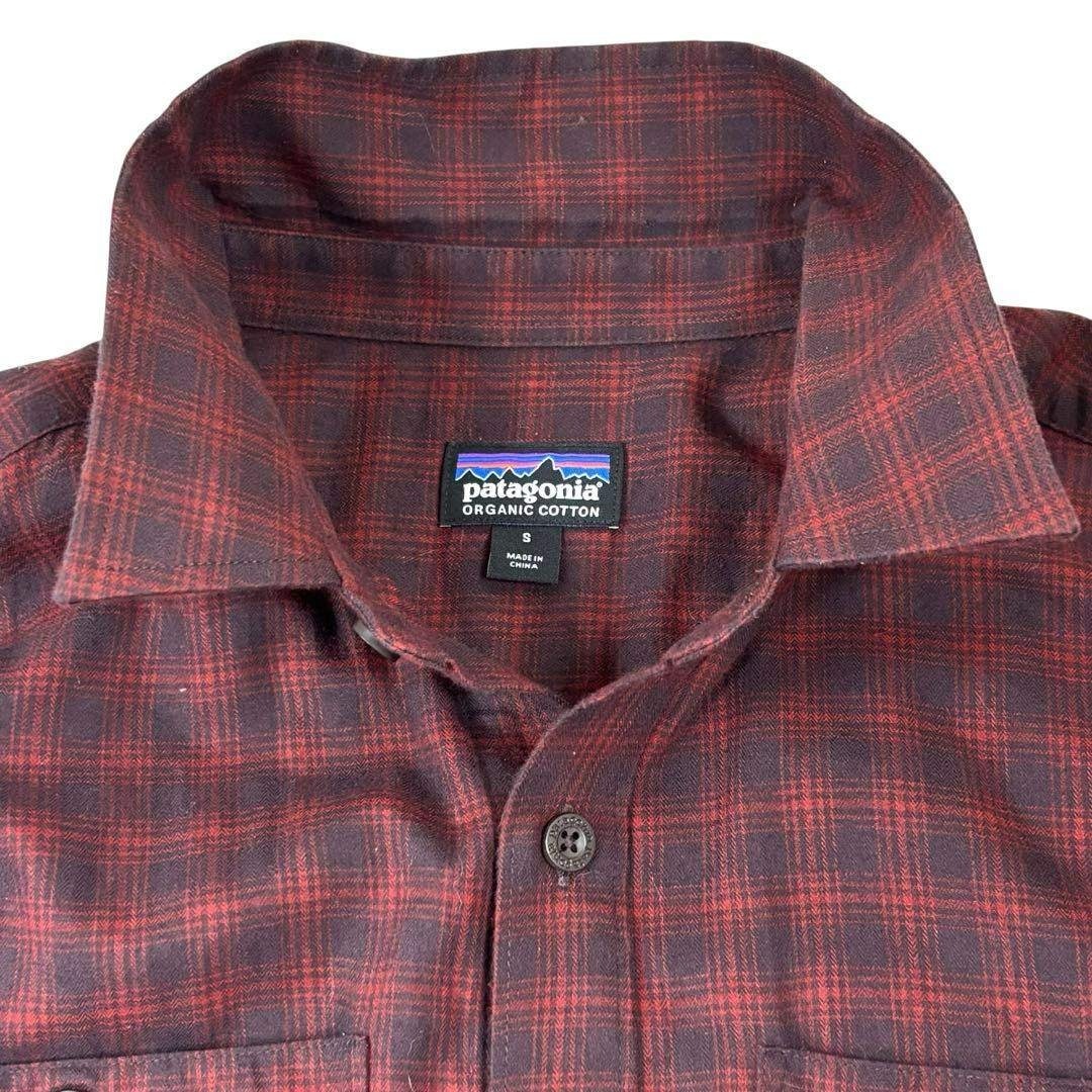 patagonia - patagonia パタゴニア ピマ コットン チェックシャツ S（M