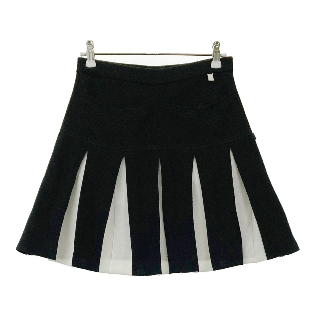 サイズ：S ADMIRAL アドミラル バックプリーツ ニットスカート