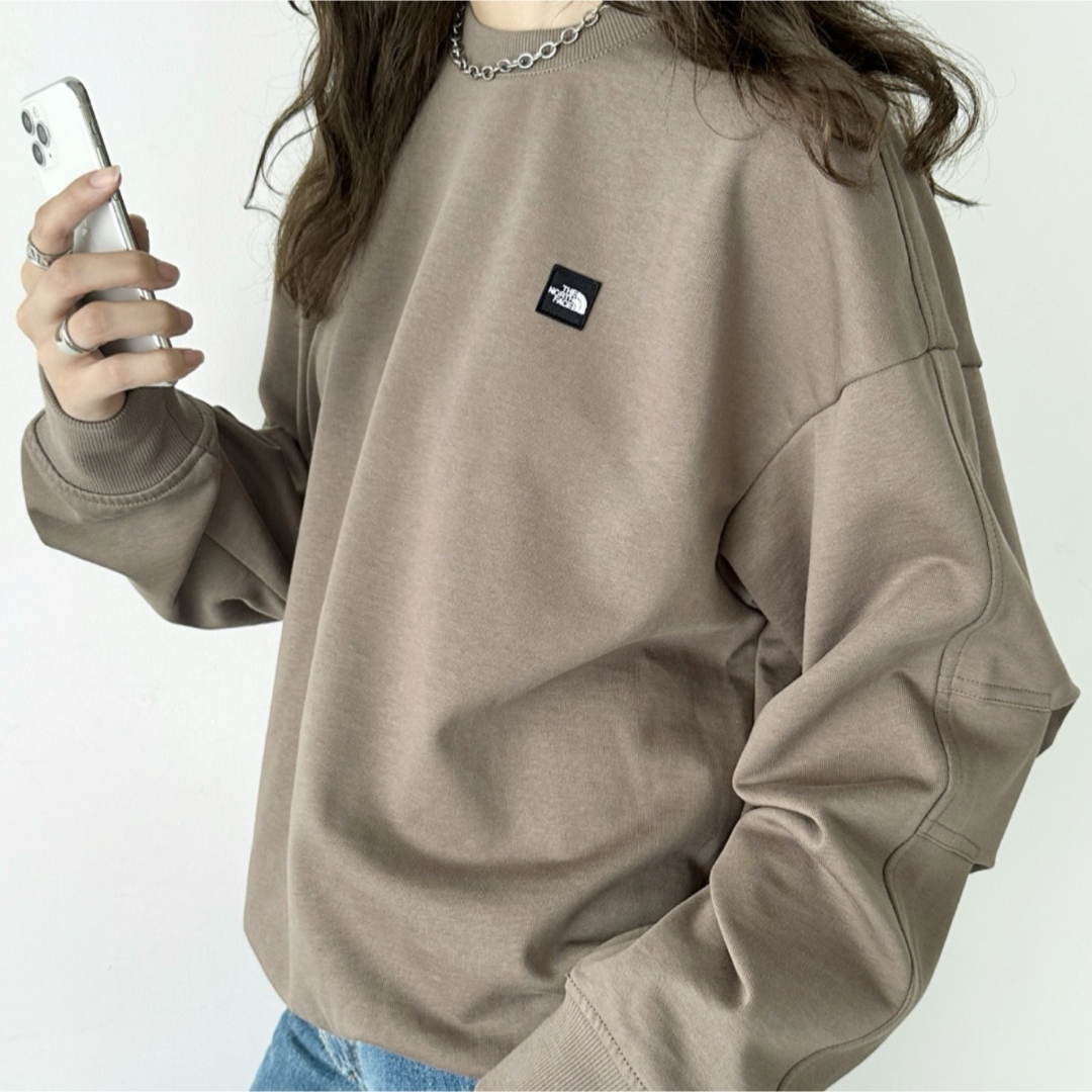 THE NORTH FACE - M＊ベージュブラウン＊スウェット トレーナー