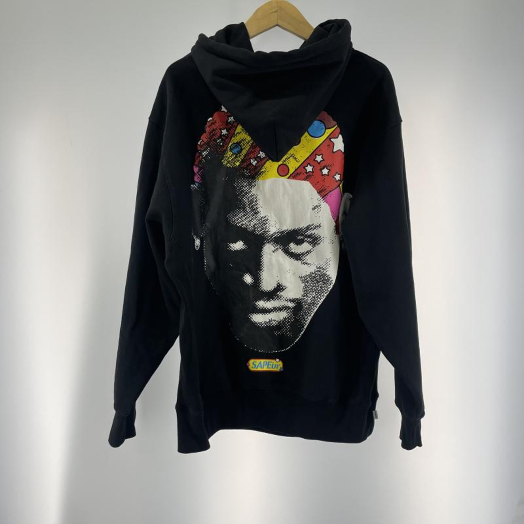 中古】SAPEur 大阪限定 70s POP HEAD HOODIE サイズXL ブラック