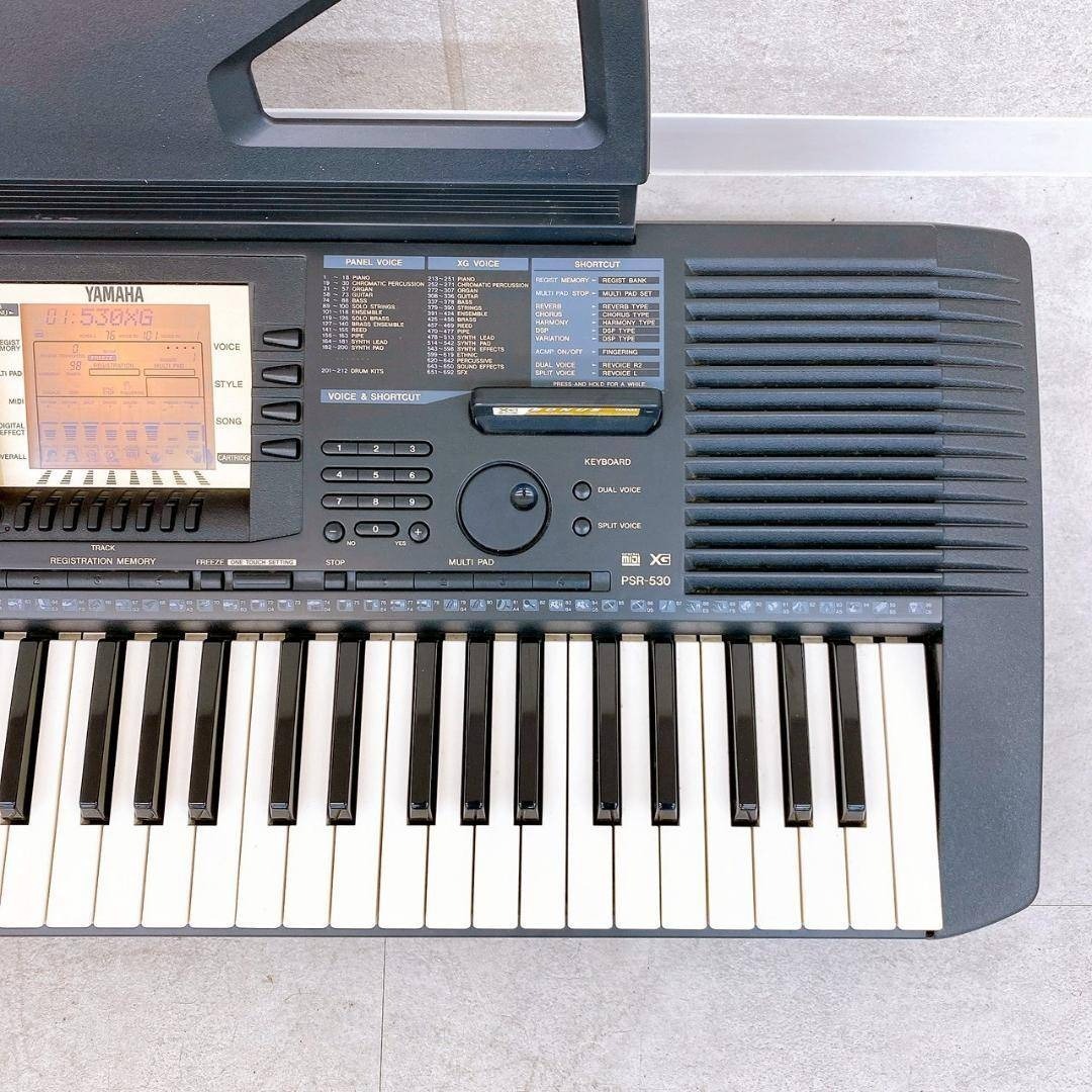 ヤマハ - YAMAHA PSR-530 電子キーボード 61鍵 XG BONUSカード付の通販