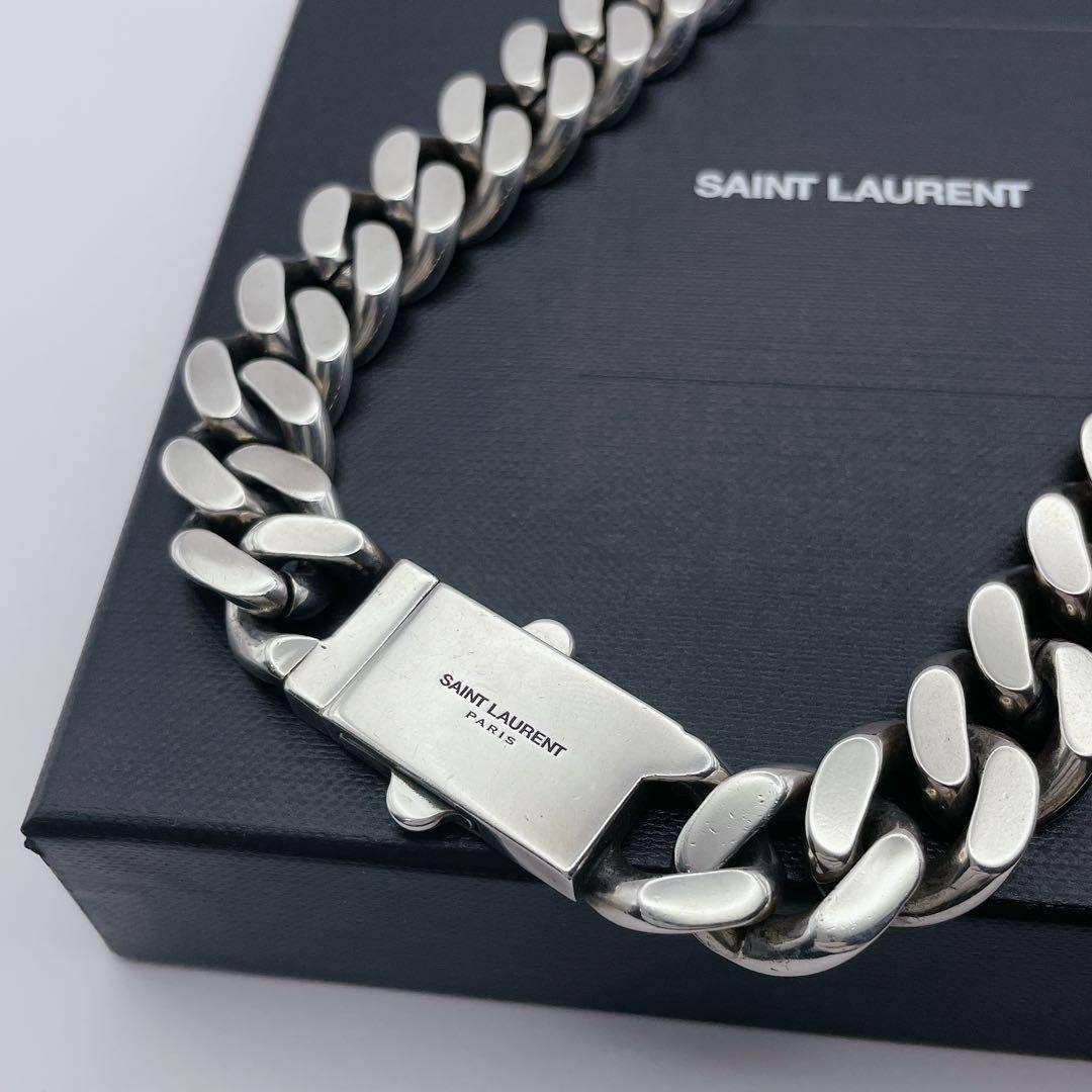 Yves Saint Laurent - Yves Saint Laurent ネックレス 喜平 メタル