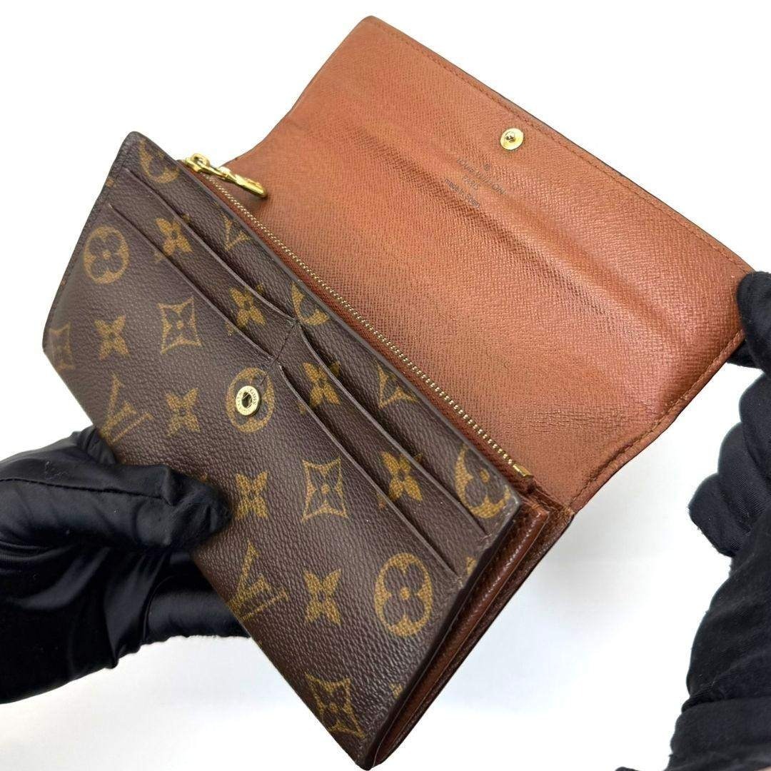 LOUIS VUITTON - 良品 ルイヴィトン モノグラム ポルトフォイユ サラ