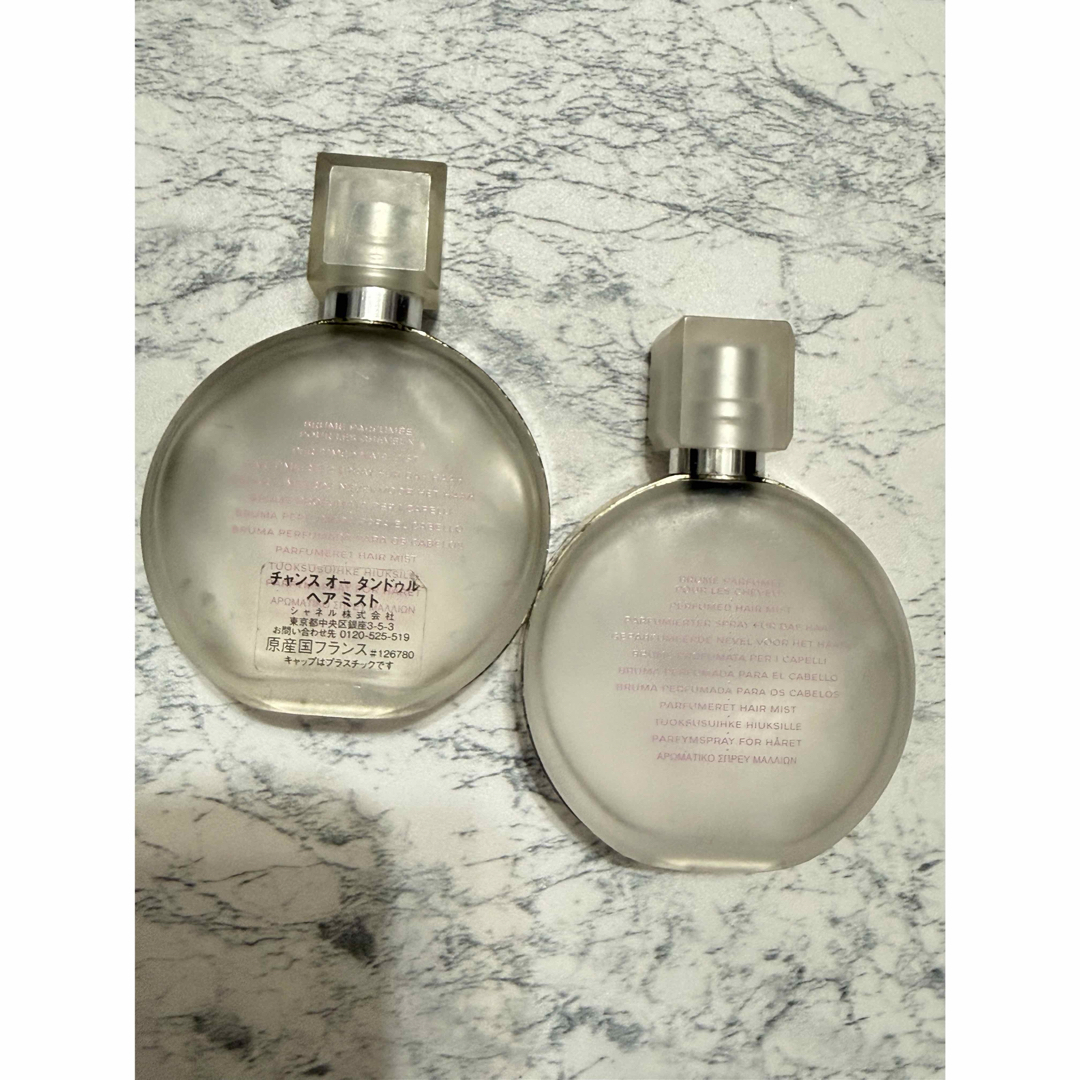 CHANEL - CHANEL ヘアミスト2点 中身無し 使用済の通販 by Mika's shop