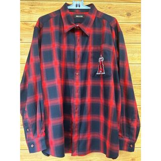 WIND AND SEA - ウィンダンシー WDS CHECK SHIRTS / YELLOW Lサイズの