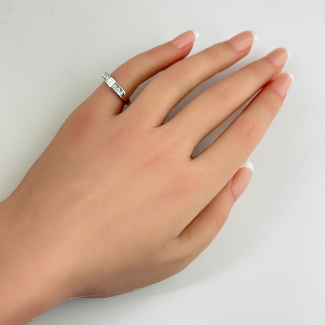 メレダイヤ デザインリング 13号 Pt900 【中古】の通販 by バイセル