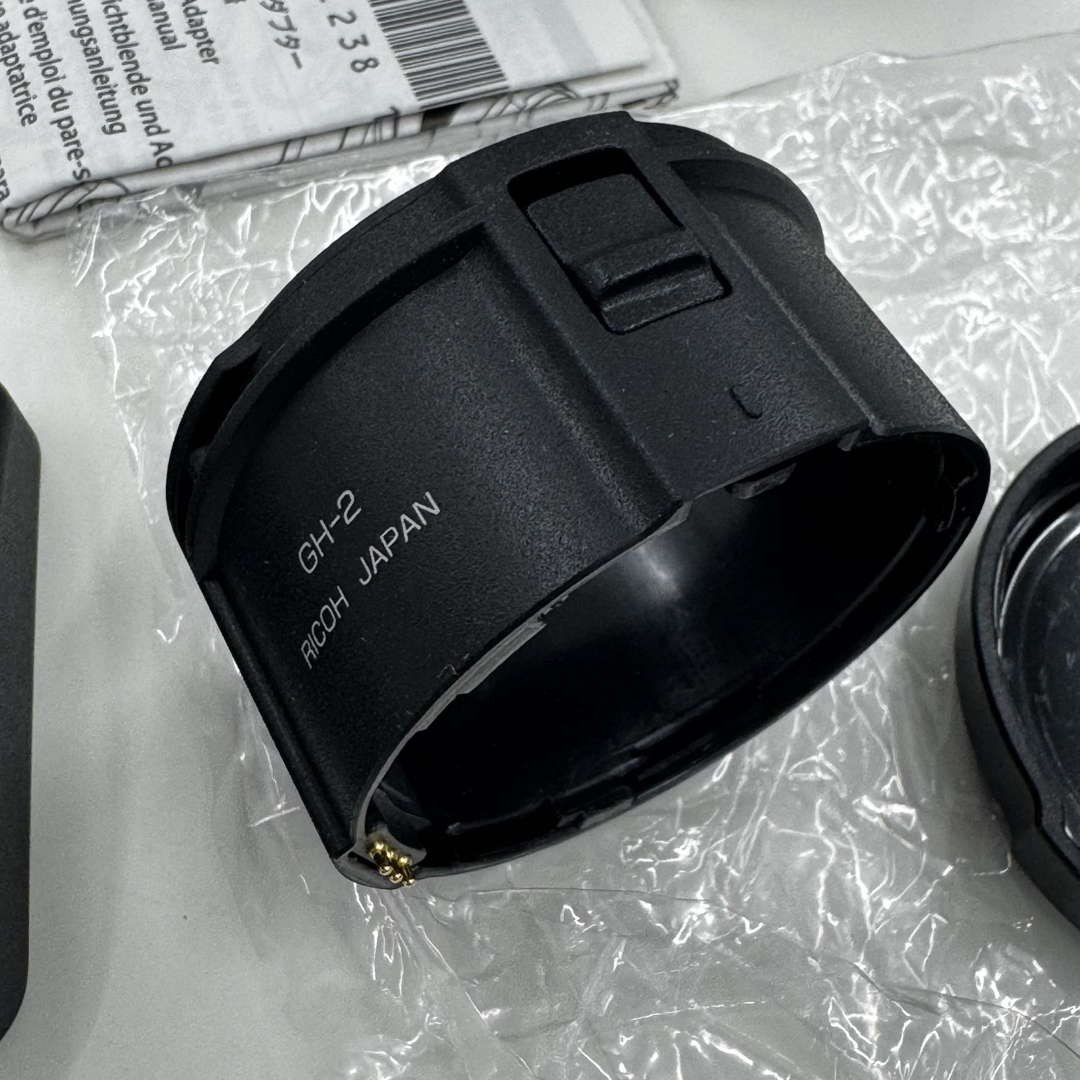 RICOH - RICOH GR DIGITAL Ⅲ Ⅳ 専用 フード&アダプター GH-2 の通販