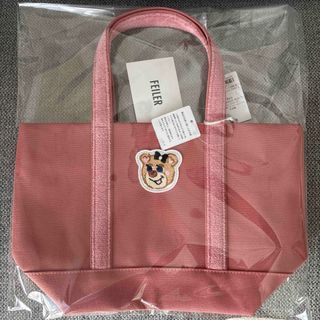 FEILER - 新品 フェイラー モフモフネコチャン バッグ ペールピンク