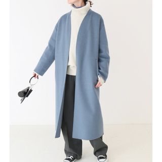 Spick & Span - Spick&Span ノーカラーコート《完売》ブラウン 36の