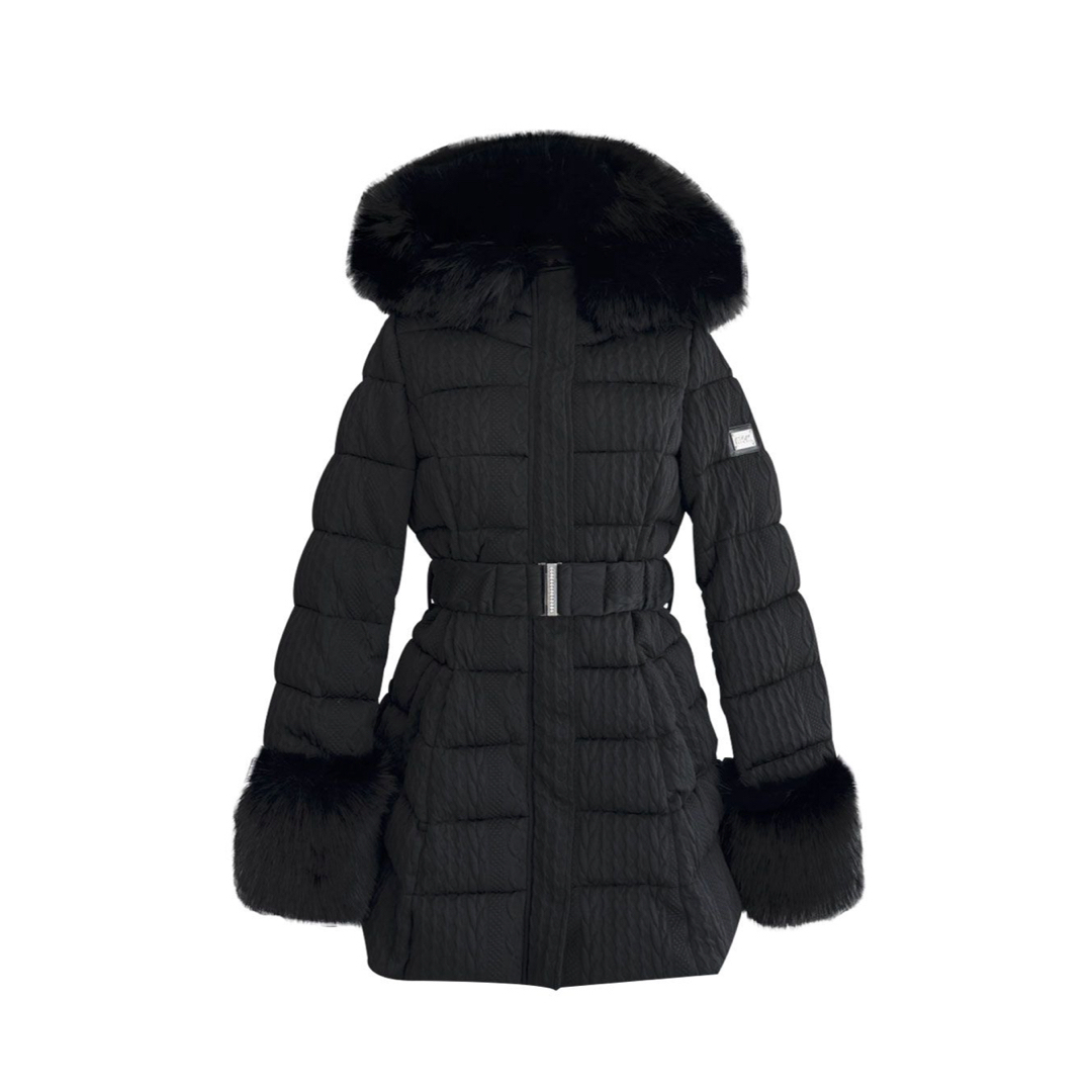 michellMacaron - 新品タグ付き ミシェルマカロン ケーブル柄ベルト