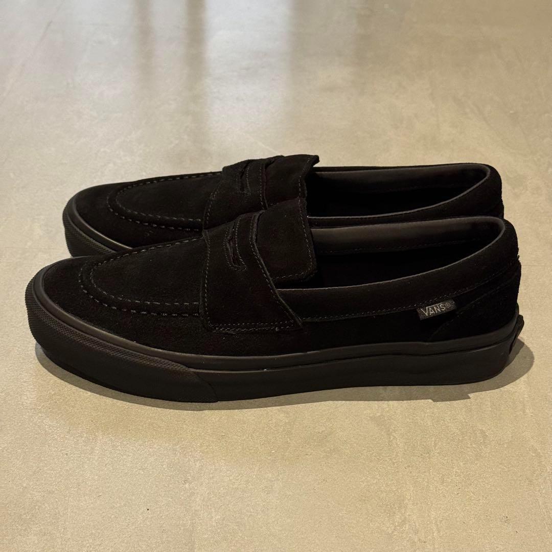VANS - VANS バンズ ローファー V196CF CN スエード ブラック 23.5の