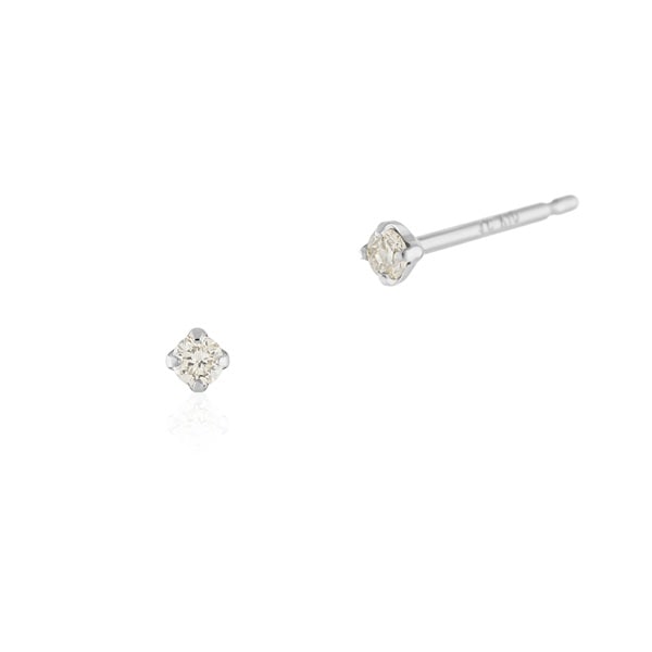 K10ホワイトゴールド ピアス | 112446153201 | 【公式】4℃ジュエリー