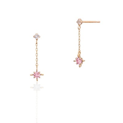 K10ピンクゴールド ピアス | 152316053110 | 【公式】Canal4℃ (カナル