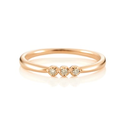 K18ピンクゴールド リング | 152341143101 | 【公式】Canal4℃ (カナル