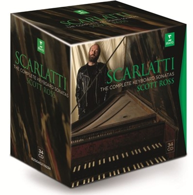 ソナタ全集 スコット・ロス（34CD） : スカルラッティ、ドメニコ